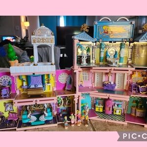 Mattel Pink and Blue Fantasy Castle Playset